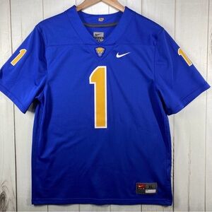 Pitt Nike Football Jersey Youth XL Pittsburgh Panthers Blue Team Game